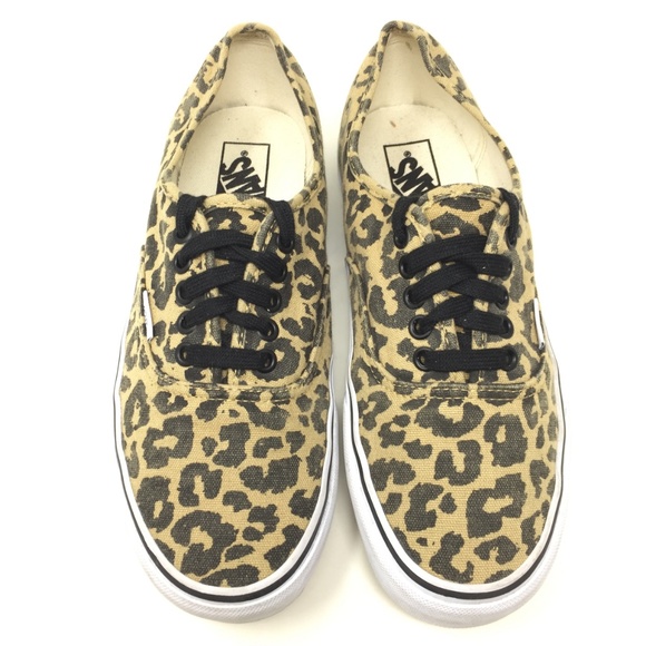 New Vans Van Doren Leopard Low Top Sneakers Sz 8 - Picture 4 of 8